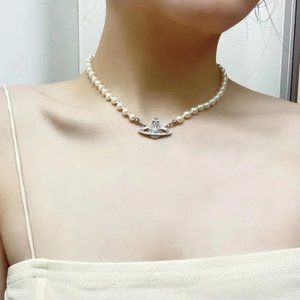 Vivienne Westwood SMALL Bas Relief Pearl